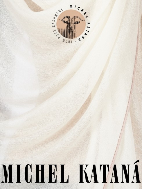 Палантин Унисекс Jq.CASH40_24-JAQUARD-1/ALB